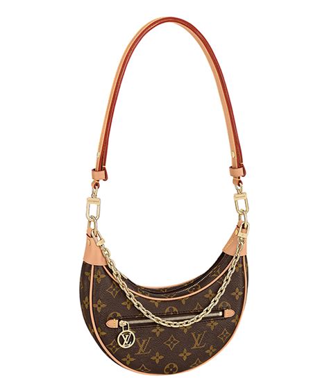 louis vuitton crescent shaped bag